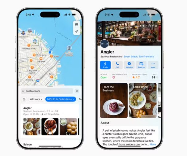 Apple Maps Is Getting an Upgrade for Hotels and Restaurants