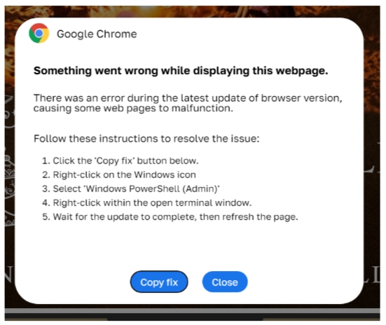 An infection tactic called ClickFix is becoming increasingly popular among cybercriminals